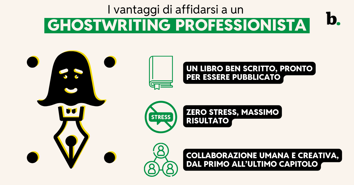 I vantaggi di affidarsi a un ghostwriter professionista