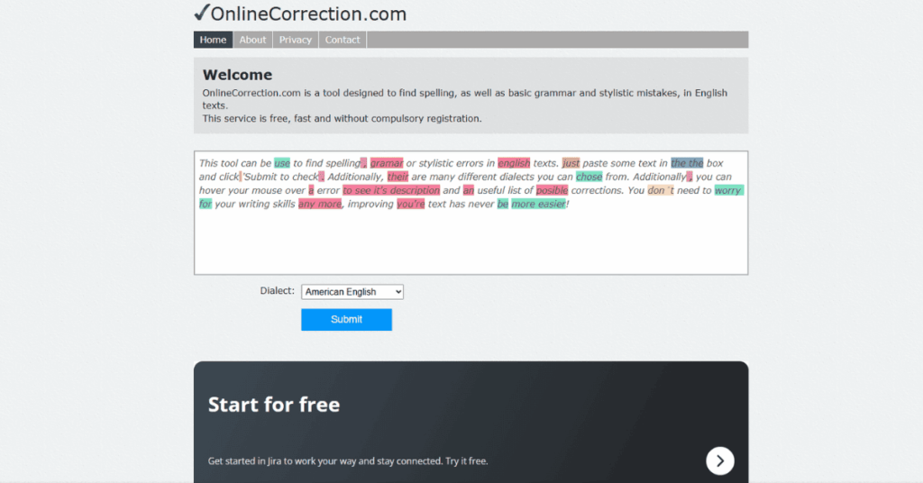 OnlineCorrection