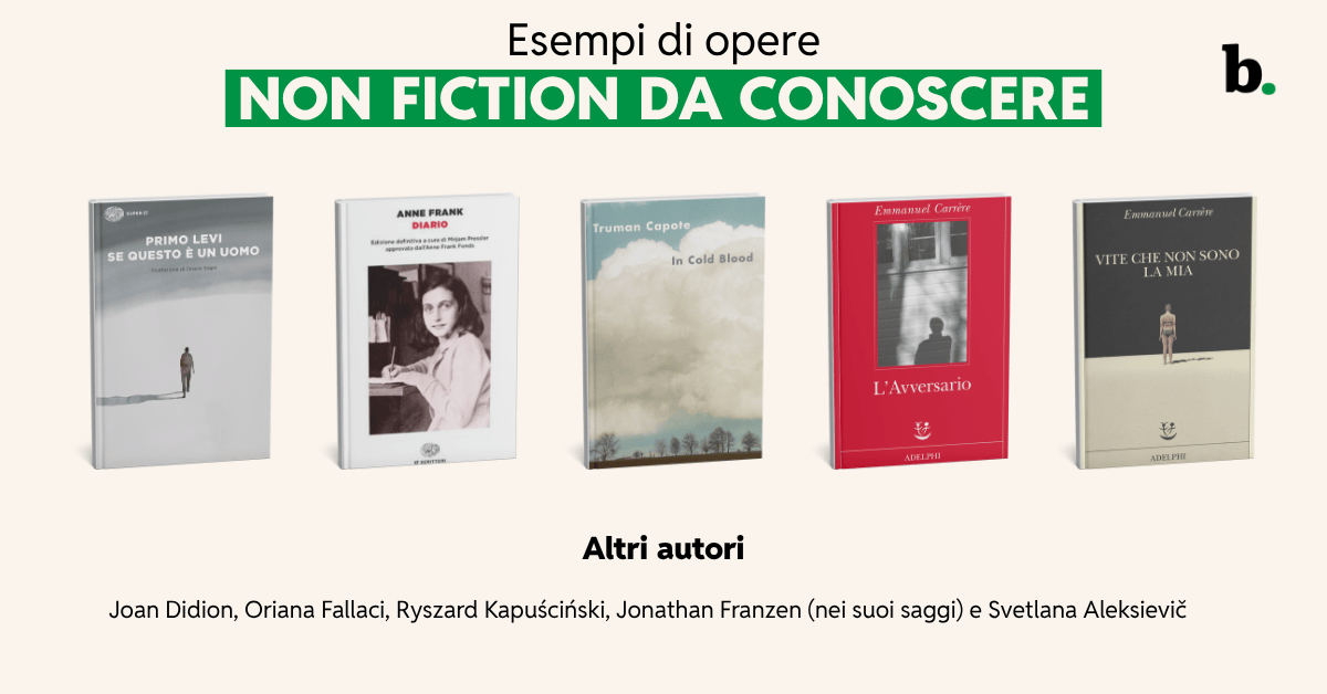 Esempi di opere non fiction da conoscere