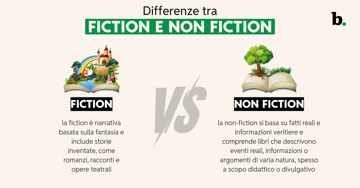 Fiction e non fiction la differenza chiave