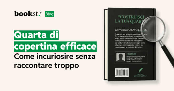 Quarta di copertina efficace come incuriosire senza raccontare troppo