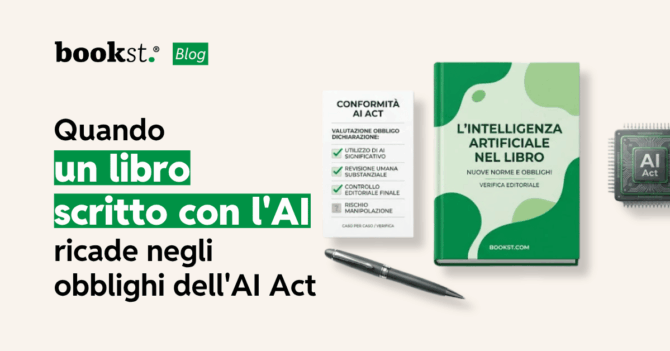 Quando un libro scritto con l’AI ricade negli obblighi dell’AI Act