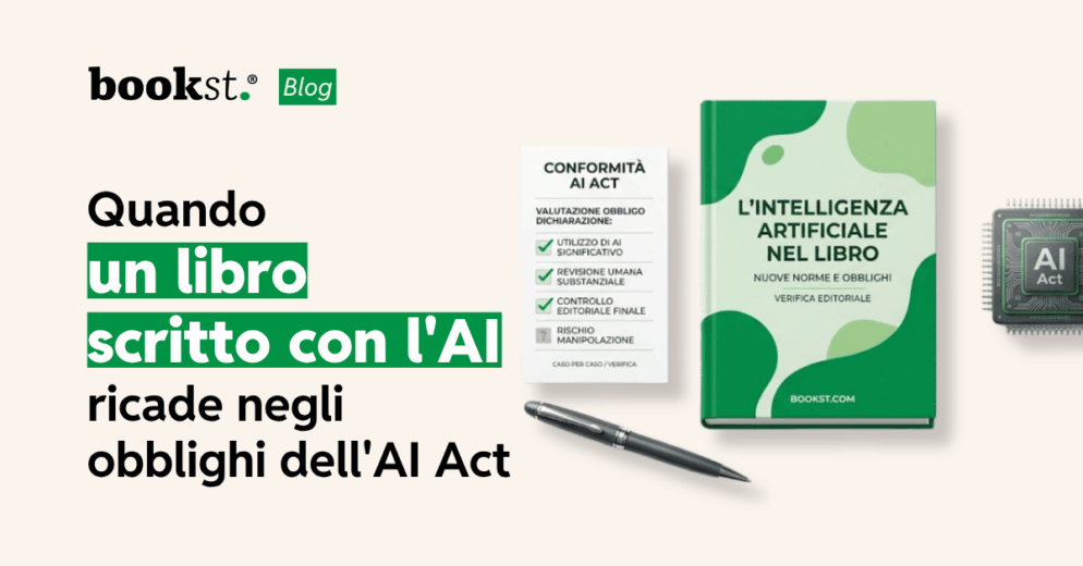 Quando un libro scritto con l’AI ricade negli obblighi dell’AI Act